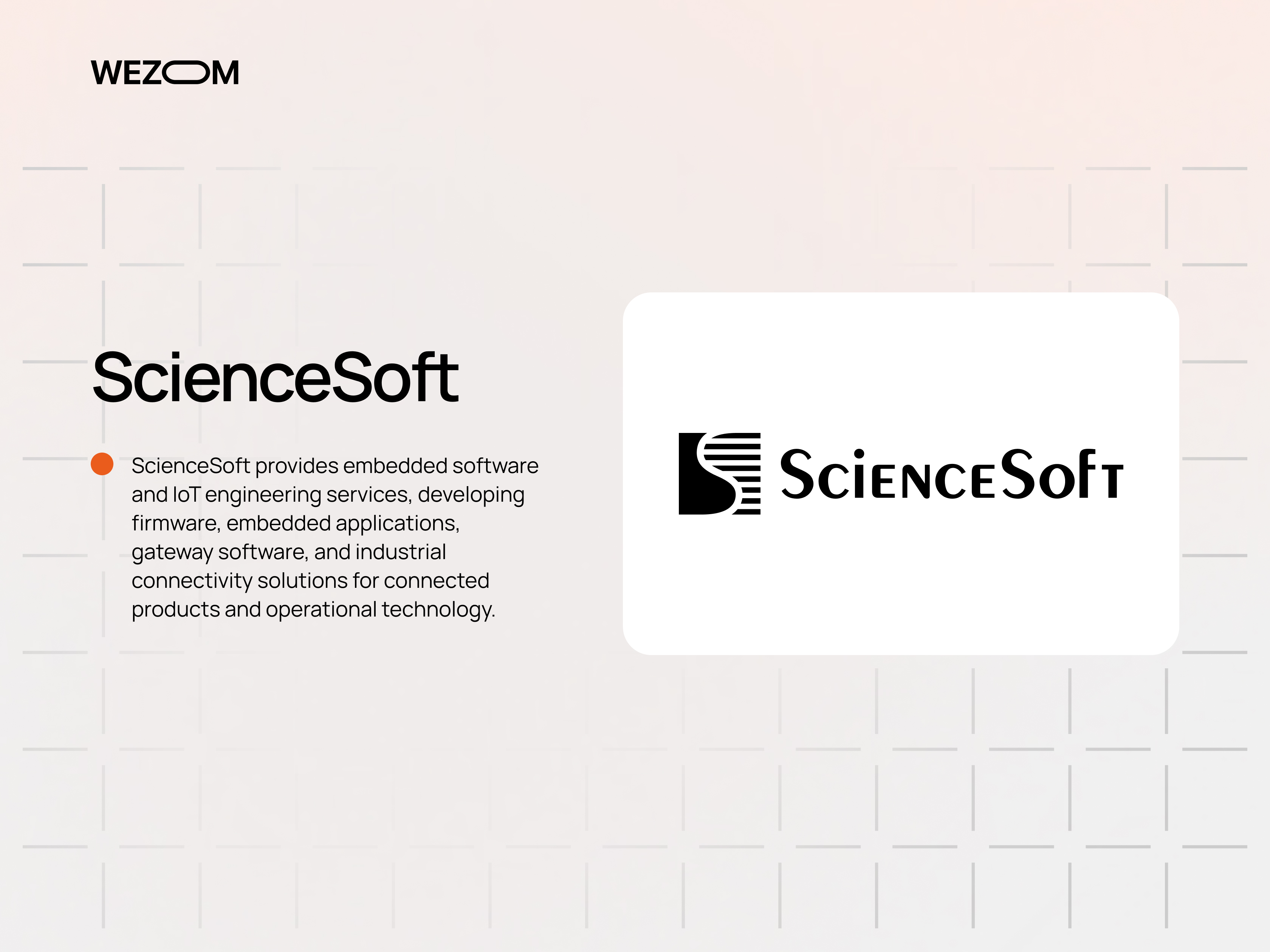 ScienceSoft embedded software development company delivering firmware, gateway software, and industrial IoT solutions ScienceSoft embedded software development company delivering firmware, gateway software, and industrial IoT solutions